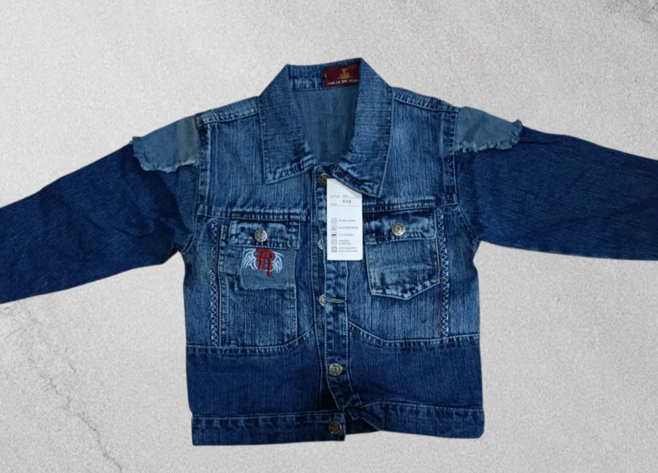 Campera de jean niño